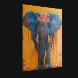 Elephant painting