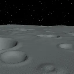 Surface of the moon