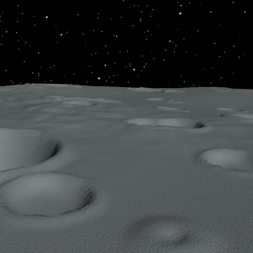 Surface of the moon