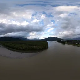 Dramatic Cloudy Sunset