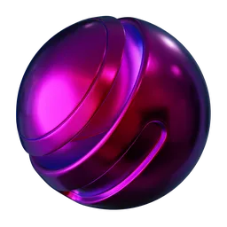 Iridescent Metal Purple