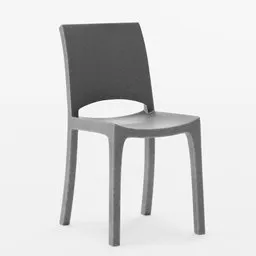 Detailed 3D chair model with procedural textures, ideal for Blender rendering and design projects.