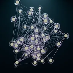 Procedural Network Sphere Grid