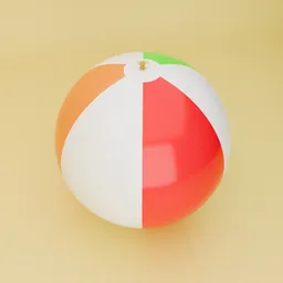 Colorful Inflatable Beach Ball