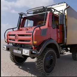 Fully-Equipped Unimog RV