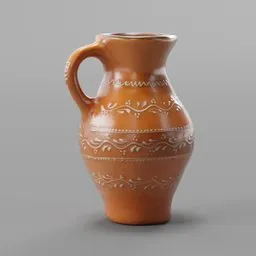 Terracotta Jug 3D Scan