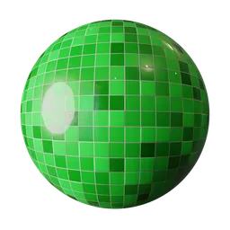 Small Boxed Green Tiles