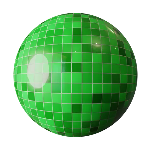 Small Boxed Green Tiles