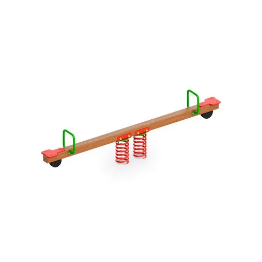 Spring-loaded weight swing