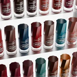 Nail paint all shades presentation