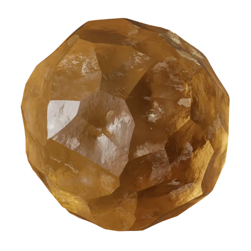 Glossy Crystal Stone