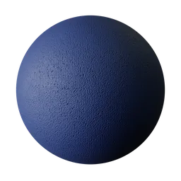 Ultramarine soft carpet