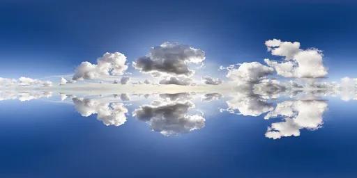 Infinite Real Sky - Puffy Clouds Day