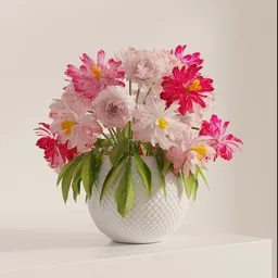 Soft Pink Blossom Floral Arrangement