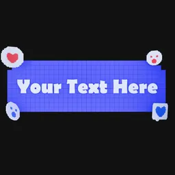 3D Pixel Block Lower Third