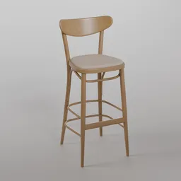 Banana Barstool B116 - Honey