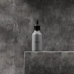 Natural Organic Cosmetic Product Display