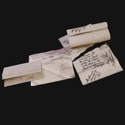 19th-Century Paper Clutter Waste