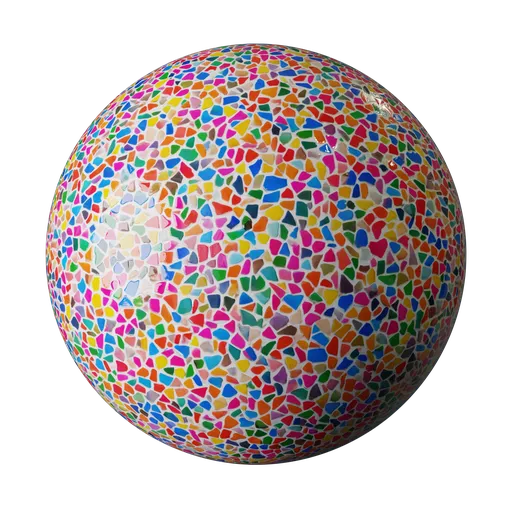Neon Terrazzo Floor