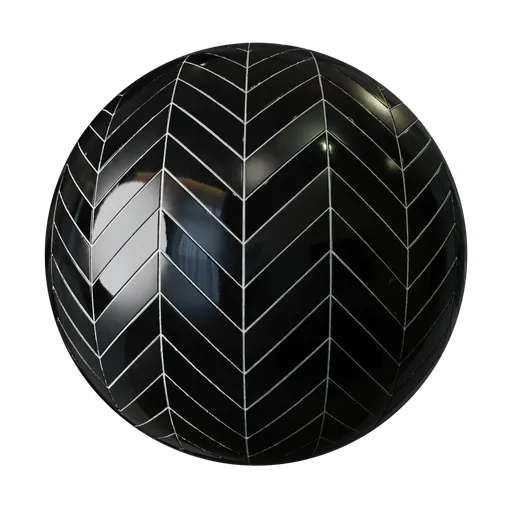 Glossy Chevron  Tiles