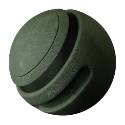 Green leather