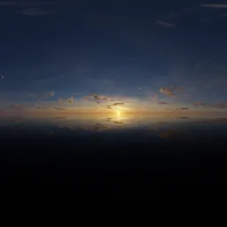 Dramatic Sunset Sky Clouds