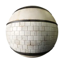 Stylized Bathroom Wall