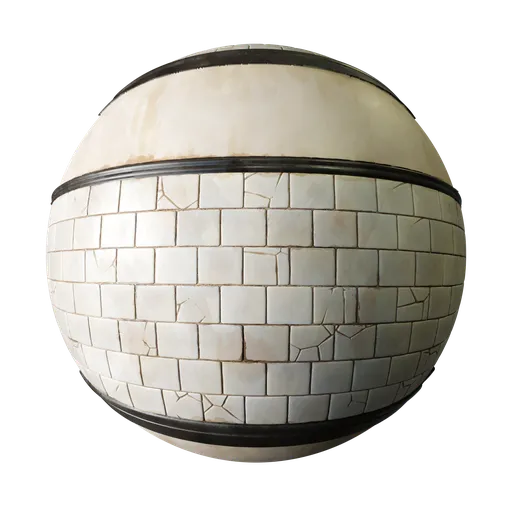 Stylized Bathroom Wall