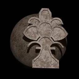 Rokviz Ancient ornament symbol brush