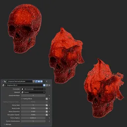 Disperse points from Mesh GN