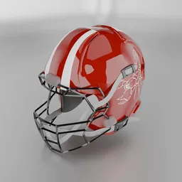 American Football Helmet