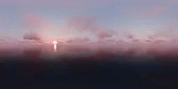 Golden Hour Over Sea