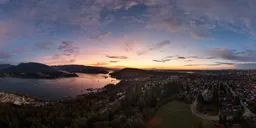 Twilight Sunrise Cityscape