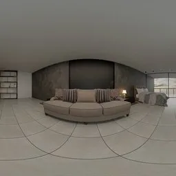 Modern Minimal Living Room HDRI