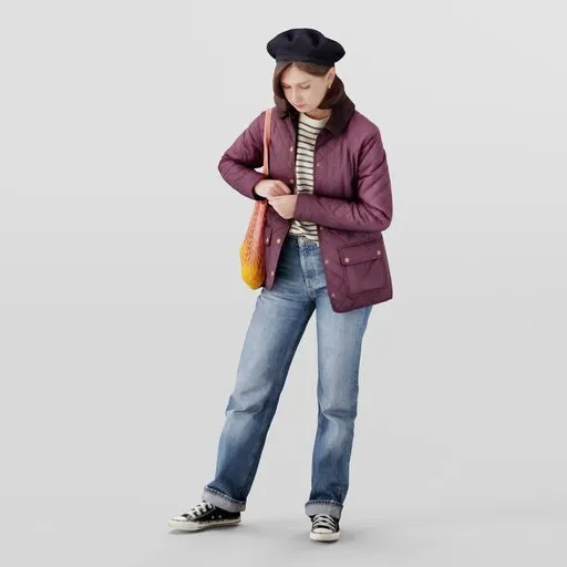 Girl with Oranges