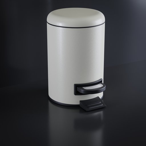 Blenderkit Model Bathroom Trash Can Or Garbage Can In Category Interior Bathroom Furniture Accessories By Steffen Kogler