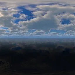 Cloudy during the day