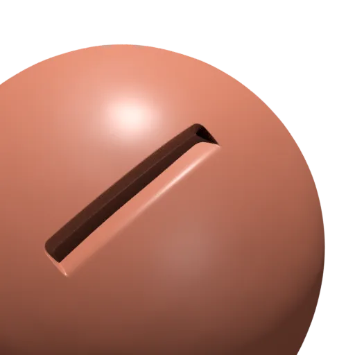 3D sculpting brush for Blender creating a circle connector indentation on a model’s surface.
