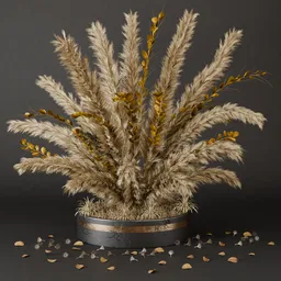 SJ-soft pampas decorative bunch