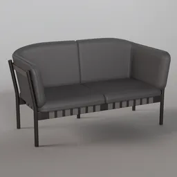 Dowel Two-seater sofa B105