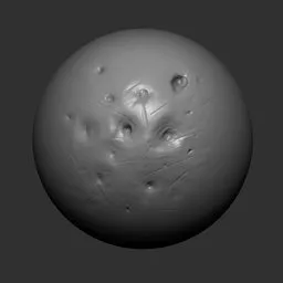 NS Metal Damages Surface Multi Hits