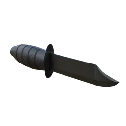 "Ultra-realistic 3D model of a knife in Blender featuring retopology, cell shading, and detailed screw exposure. Comes with 1k texture for hire by top 3D artist Diego 5."