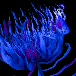 Abstract Flower by Geometry Nodes