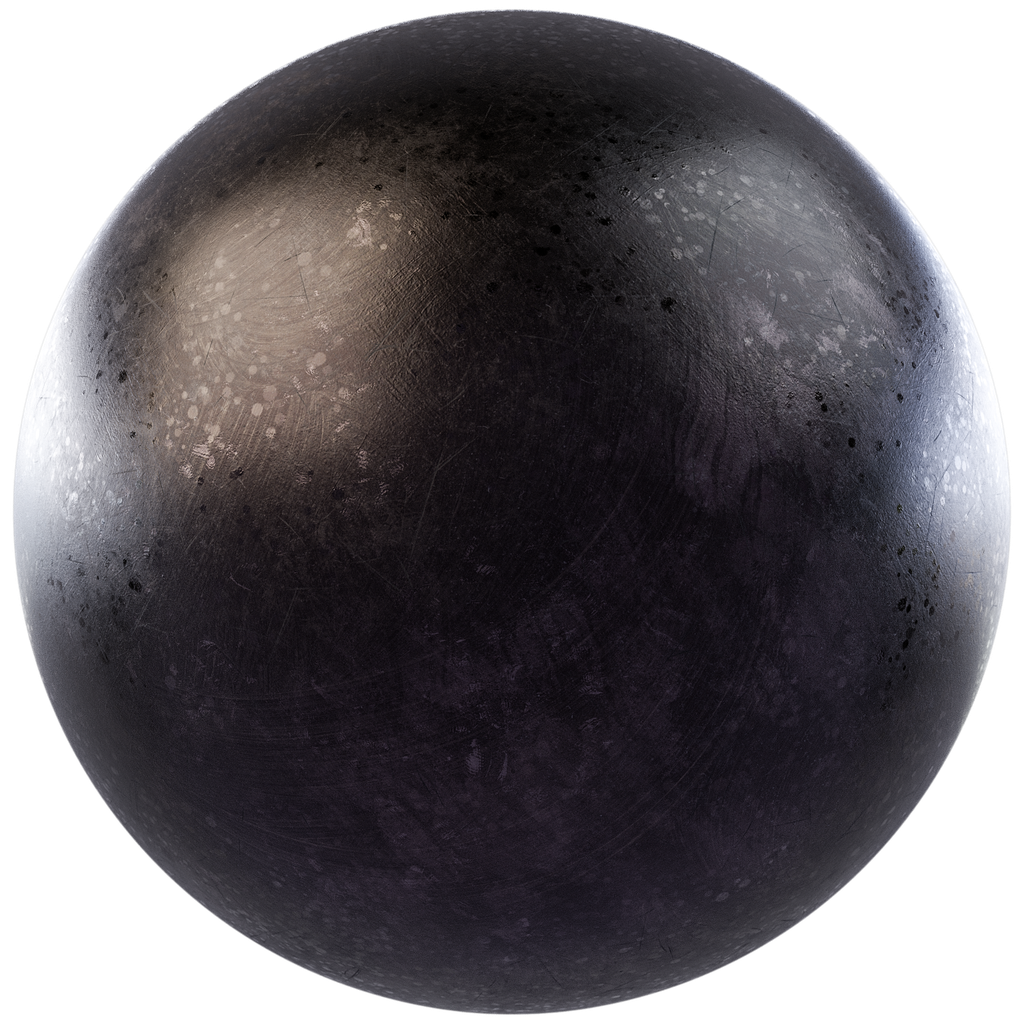 BlenderKit | Download the FREE Dark iron material