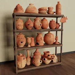 Clay Decor Set