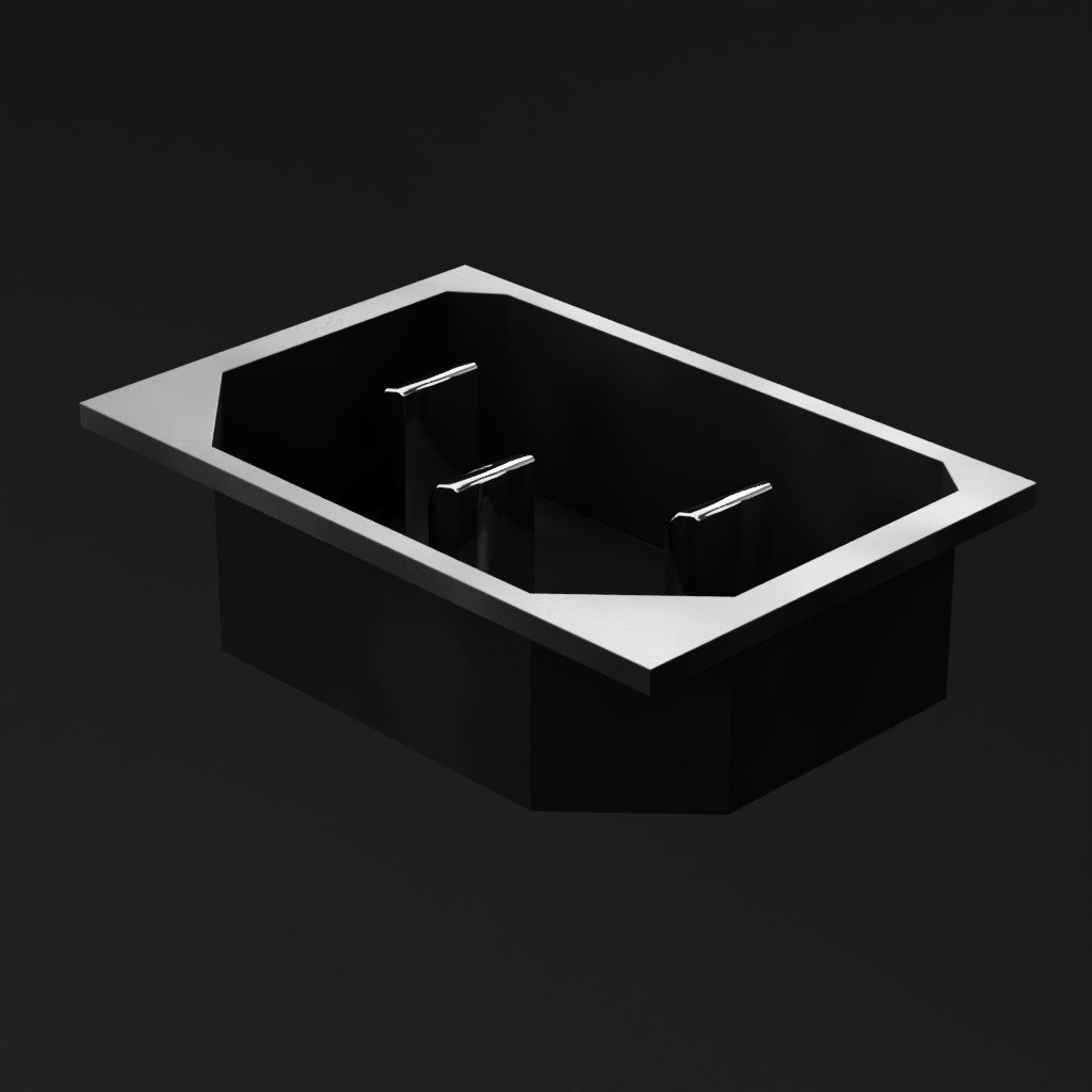 Rectangle 3pin AC power socket | FREE Computer Components & Hardware ...