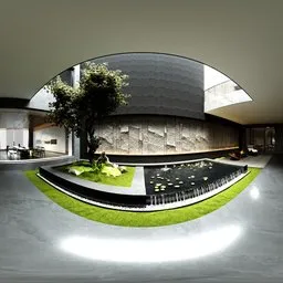 Natural Stone Water Lounge