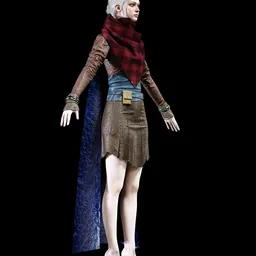 Rokviz  Fantasy  woman Cloth