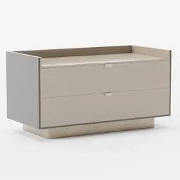 DARREN Bedside table with drawers
