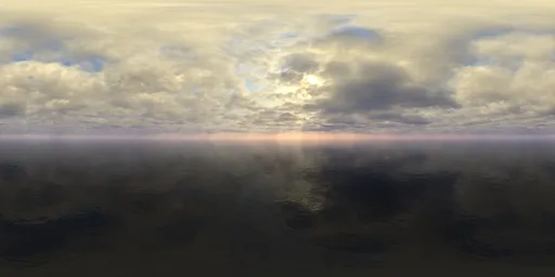 Overcast sky, low clouds